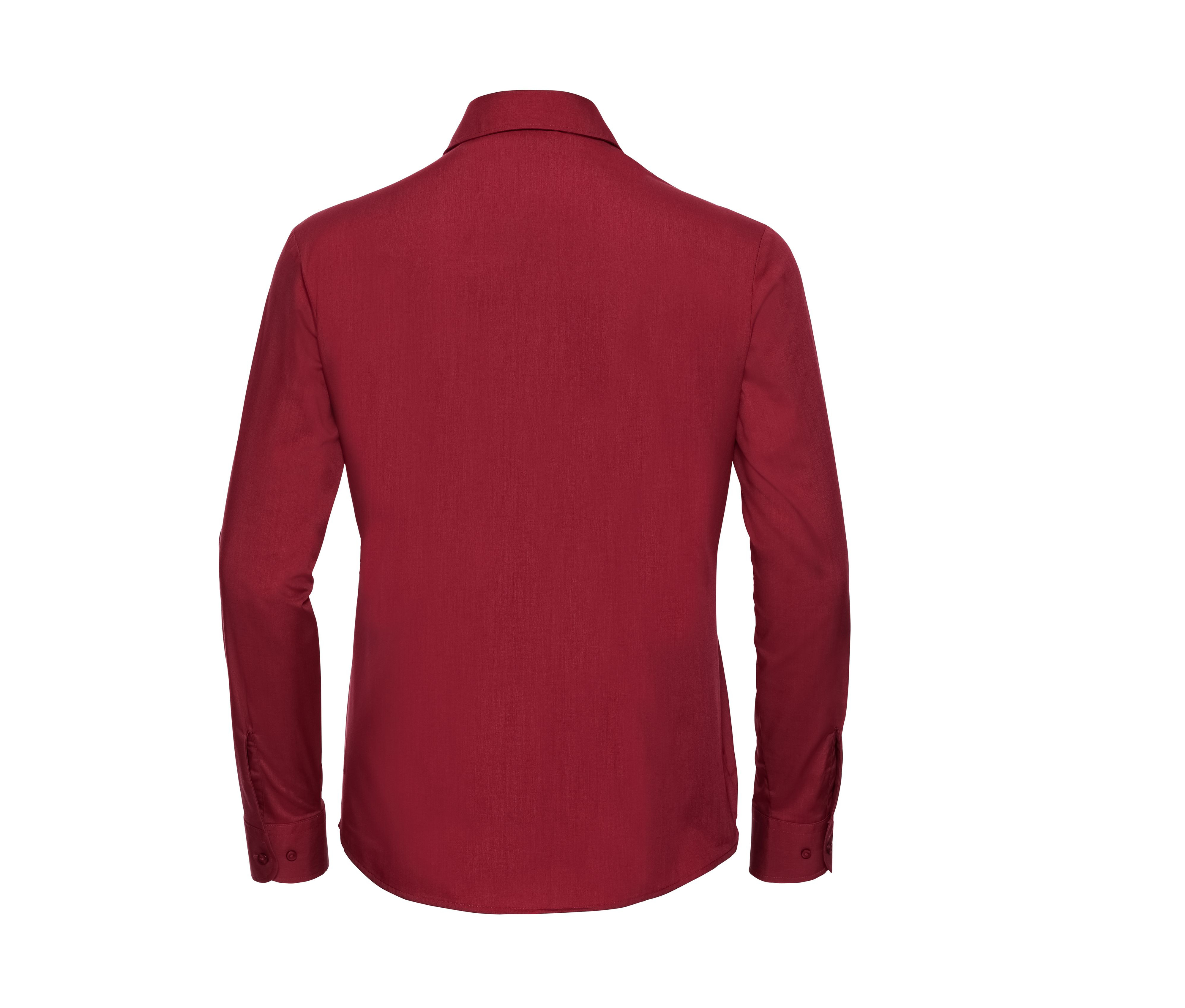 LADIES' LONG SLEEVE CLASSIC POLYCOTTON POPLIN SHIRT