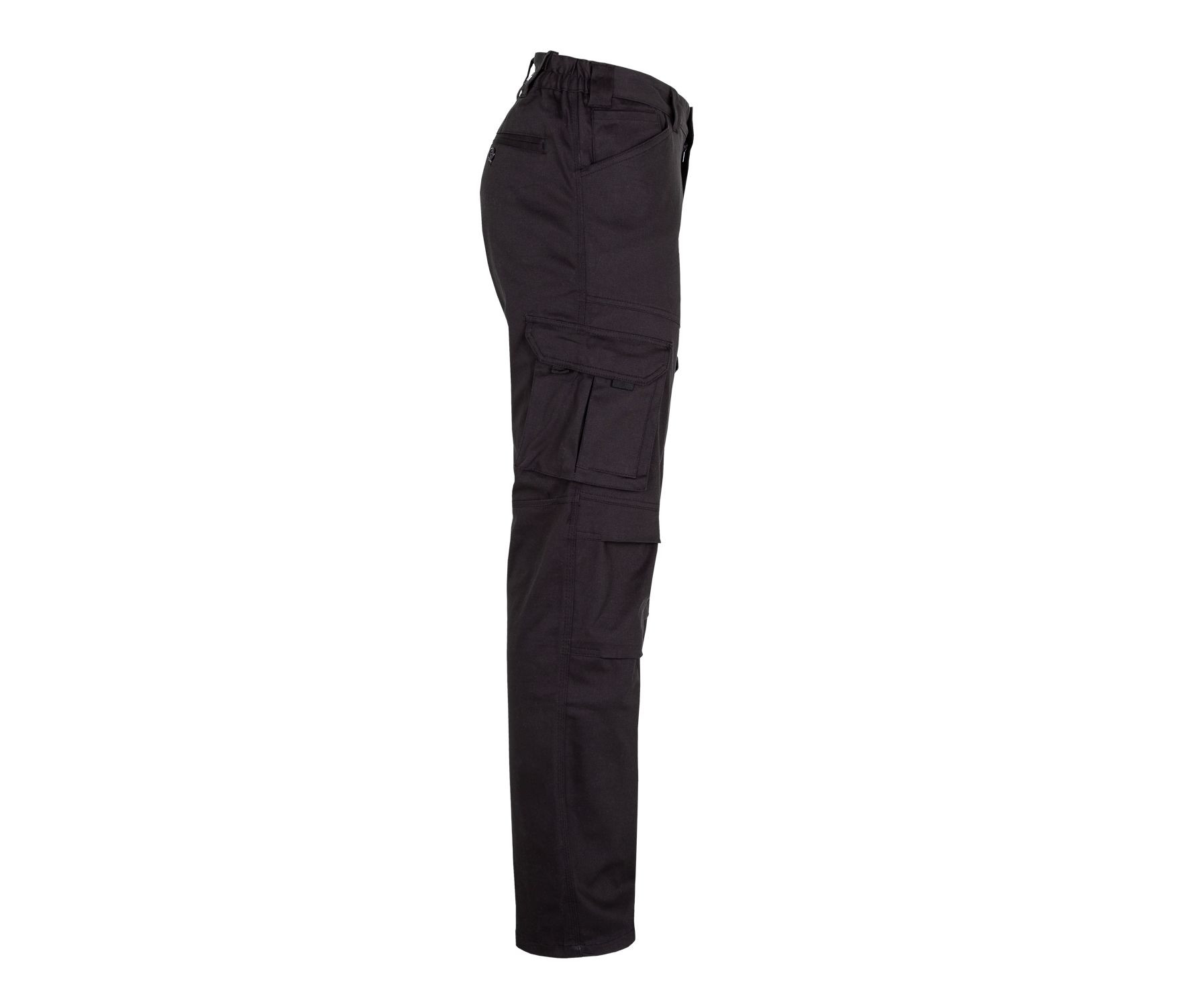 PANTALON MULTIPOCHES EN COTON STRETCH