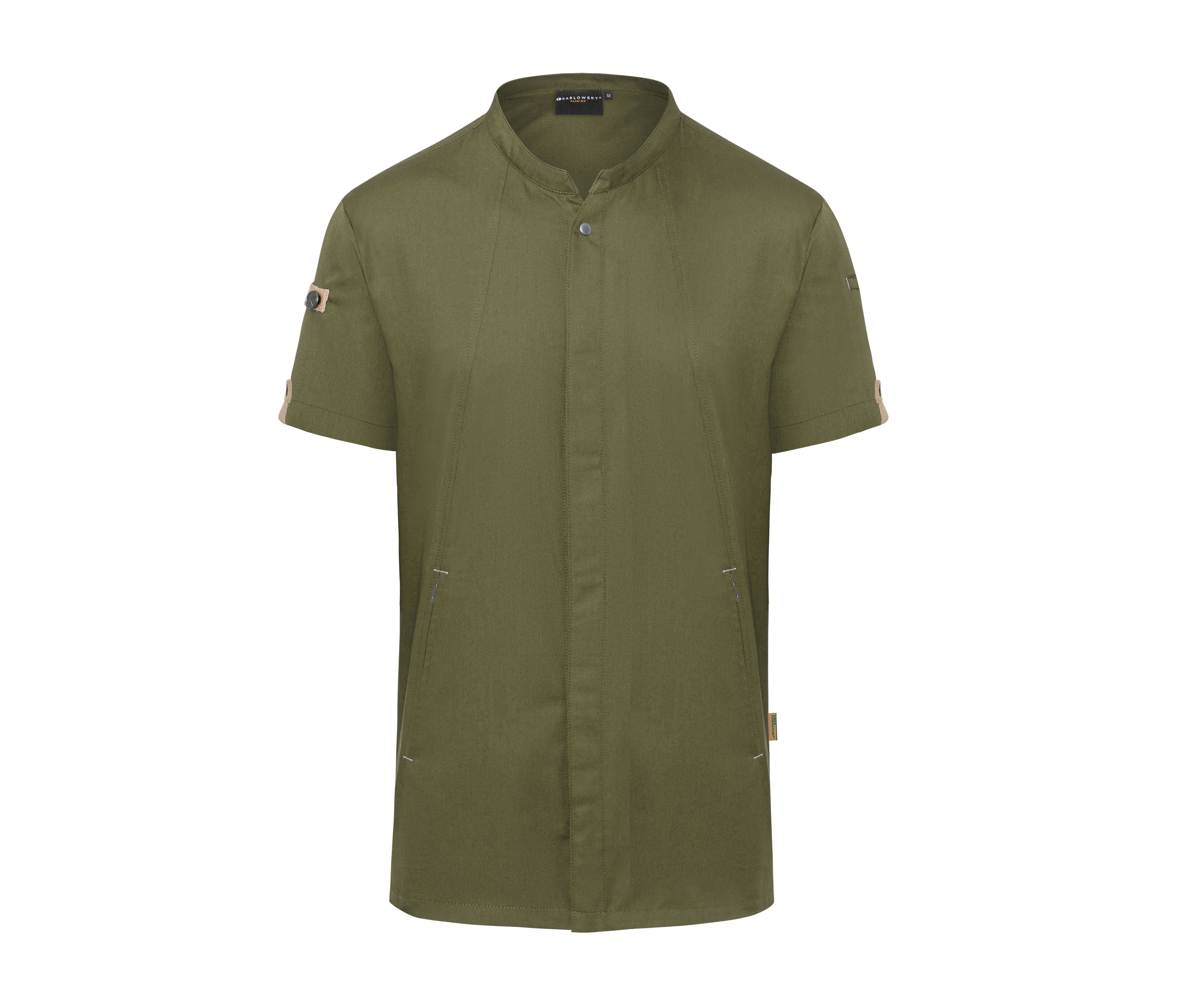 SHORT SLEEVE CHEF JACKET GREEN-GENERATION