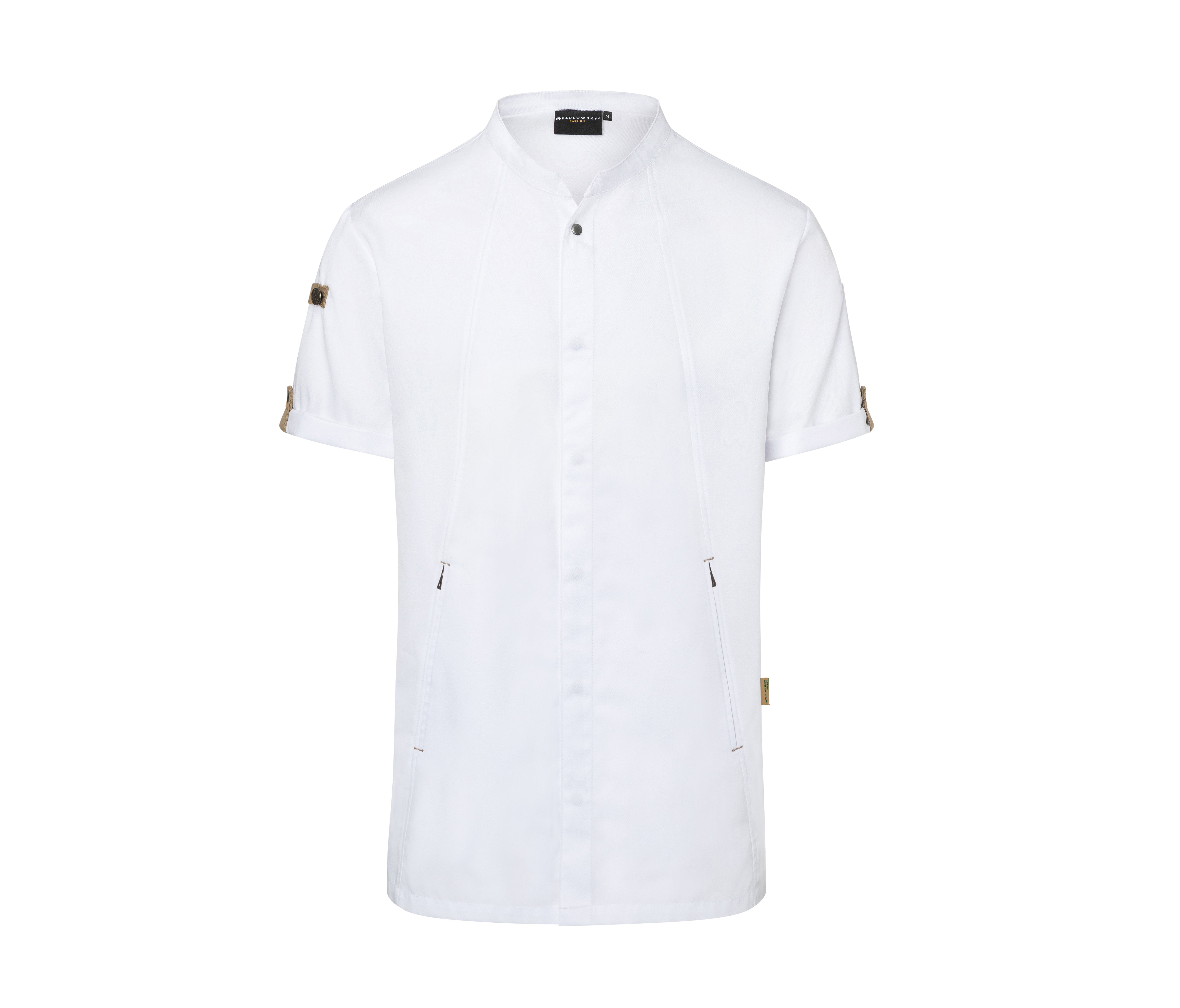SHORT SLEEVE CHEF JACKET GREEN-GENERATION