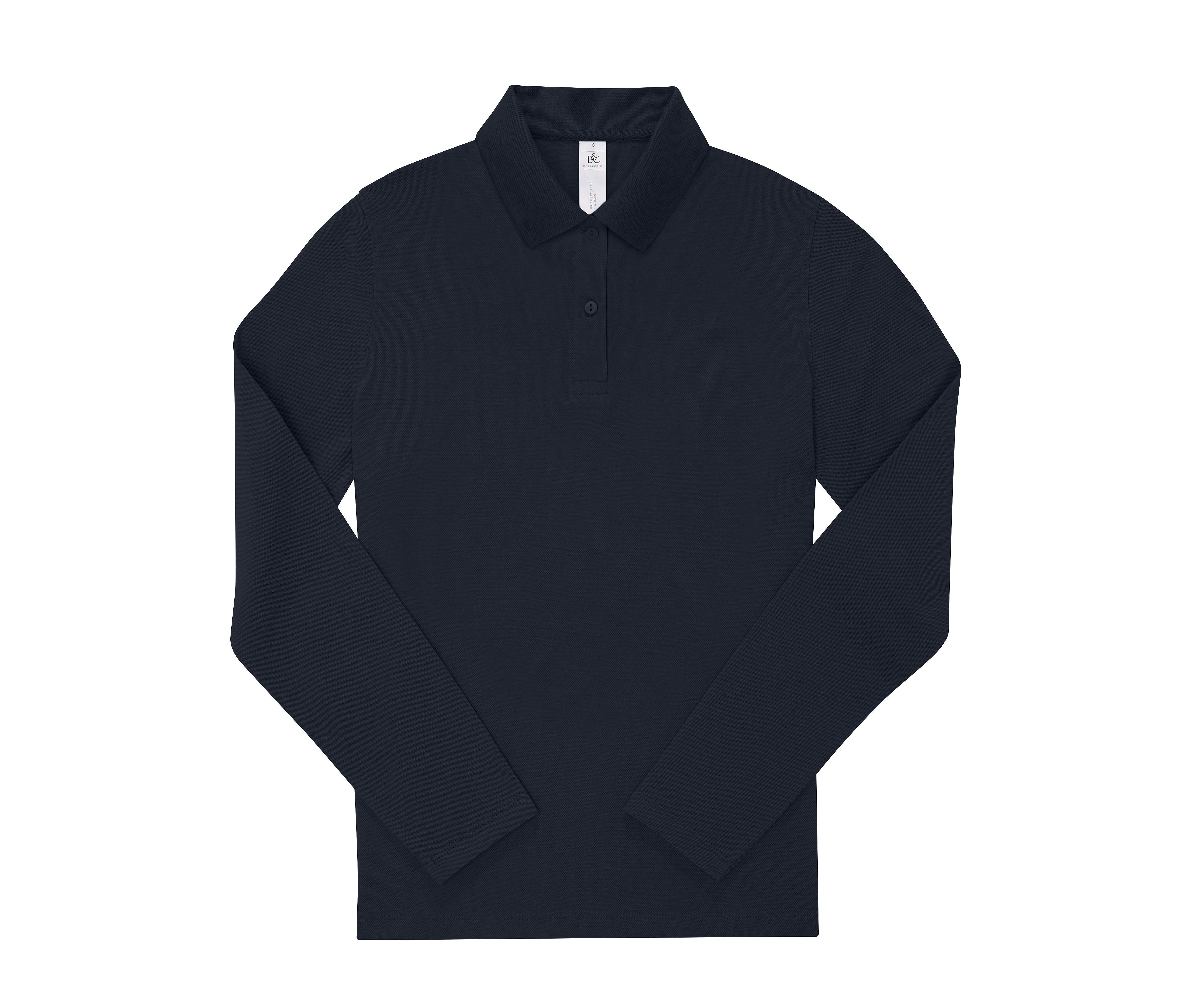 B&C MY POLO 210 LSL /WOMEN